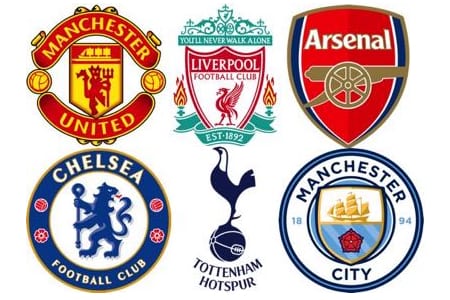  Quem são os 6 grandes da Premier League?